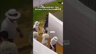 Fight between Virat kohli and Tim Southee timsouthee viratkohli youtube testcricket travel [upl. by Sopher43]