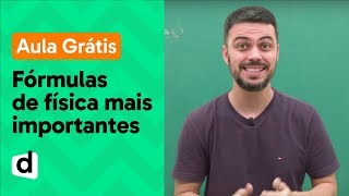 AO VIVO  TODAS AS PRINCIPAIS FÃ“RMULAS DE FÃSICA E COMO APLICAR  DESCOMPLICA [upl. by Huxham]