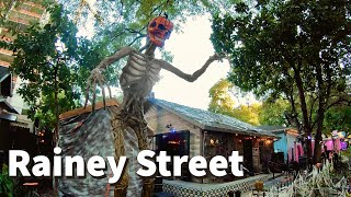 Halloween on Rainey Street  Austin Texas [upl. by Krissy633]