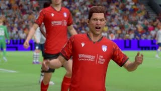 FIFA 23  Geplaatst schot [upl. by Karlin]