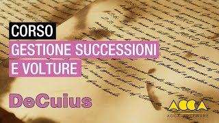 Software Successioni  Successione testamentaria  Tutorial DeCuius [upl. by Nnaylloh476]