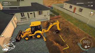 Construction Simulator  Shoring a Trench  Episode 7 [upl. by Wilson743]