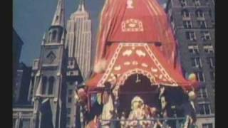 PRABHUPADA NYC RATHA YATRA 1976 W EMPIRE STATE BUILDING RARE COLOR FILM [upl. by Clementine662]