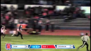 Cimarron 96 yd td run by Blake Neuschafer [upl. by Enyrehtac]