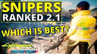 All Snipers Ranked Worst to Best in Cyberpunk 2077 21 [upl. by Haskell969]