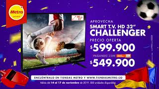 Aprovecha nuestra promo en Smart TV HD 32quot CHALLENGER [upl. by Cornish]