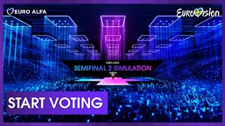 Start voting now Eurovision 2024 Simulation Semi final 2 [upl. by Lairea934]