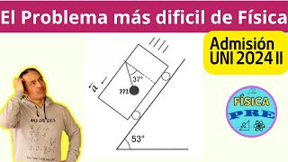 El problema más dificil UNI 2024 II una generalización [upl. by Meridel]