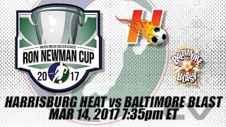 Eastern Div Championships Game 2  Harrisburg Heat vs Baltimore Blast [upl. by Jacquelin999]