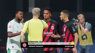 FC 24  Eintracht Frankfurt  Borussia Mönchengladbach  DFB Pokal  2024 [upl. by Ailatan316]