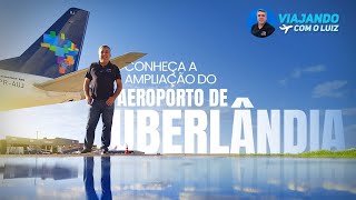 RENOVADO AEROPORTO DE UBERLÂNDIAMG  VOANDO PARA CAMPINAS COM A AZUL [upl. by Yevette375]