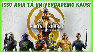 ResenhaReact e Analise do Trailer do Kombat Pack 2  Expansão da Historia [upl. by Lamej574]