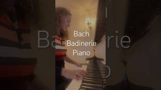 Bach Badinerie Piano darkacademia piano cozy [upl. by Ttennej]