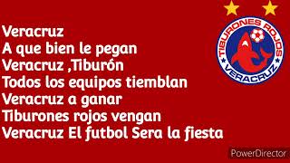 Himno De Los Tiburones Rojos Del VeracruzLetra [upl. by Biel5]