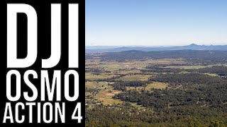 DJI Osmo Action 4  MT TAMBORINE DRIVE・AUSTRALIA [upl. by Einnaoj]