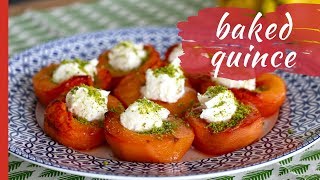 Easy BAKED QUINCES [upl. by Nedah]