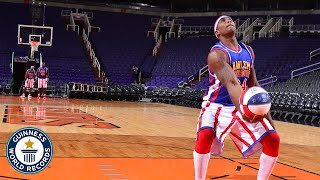 Best of the Harlem Globetrotters  Guinness World Records Day 2020 [upl. by Ahselyt]