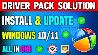 How to Install All in one DriverPack PCLaptop  DriverPack Solution 2024 💻Fix All Issue [upl. by Enial]