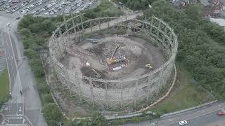 The last gasometer at Bradford Manchester [upl. by Evyn]