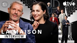 Lambert Wilson amp Amira Casar on La Maison  AppleTV new High Fashion Scandal series  Viral Video [upl. by Sirah984]