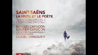 Renaud amp Gautier CAPUÇON SAINTSAËNS quotLa Muse et le Poètequot [upl. by Ahsimrac]