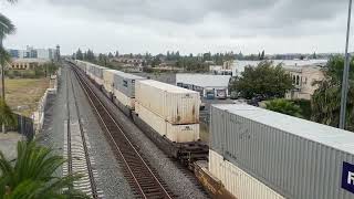 BNSF Freight Train in Placentia CA 542024 [upl. by Fadas]