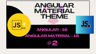 Dark and Light Theme with Angular Material 18 [upl. by Nnylf]