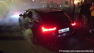 CRAZY LOUD Audi RS6 can´t stop revving [upl. by Hussein]