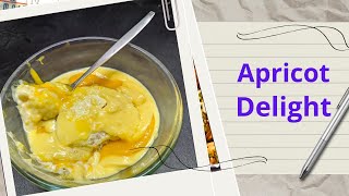 The Spicy Venue Restaurant Style Apricot Delight Recipe  Dessert  Home Made Apricot Delight [upl. by Notniuq]