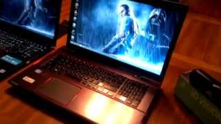 Toshiba Qosmio X8757390 3D Gaming Notebook [upl. by Dlorah239]