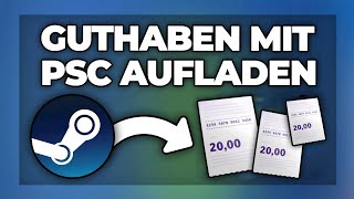 Steam Guthaben mit Paysafecard aufladen  Tutorial deutsch [upl. by Ahsemad]