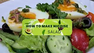 How To Make Nicoise Salad  Mediterranean  French  Nice  food 2024 salad frenchcuisine fyp [upl. by Clava6]