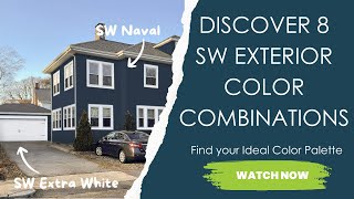 Discover 8 Sherwin Williams Exterior Color Combos [upl. by O'Connor]