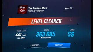 beat saber win The Greatest Show [upl. by Kreda]