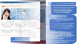 GHID  Programare Pașaport cu domiciliul în România  adulți PC [upl. by Rowan257]