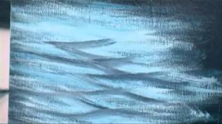 Beginners Paint Ocean Waves With Acrylics [upl. by Solnit780]