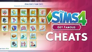 The Sims 4 Get Famous New Cheats and How To Use Them [upl. by Cahn]