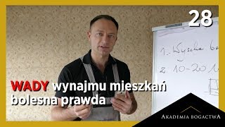 28 WADY wynajmu mieszkań bolesna prawda  Kuba Midel  Akademia Bogactwa [upl. by Rivkah]