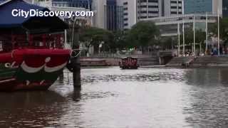 Singapore River Cruise by Bumboat [upl. by Diver778]