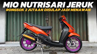 Review Mio Nutrisari Jeruk Bore Up 200 cc ‼️ Knalpot Standart Racing Tetep Ngebut [upl. by Neiman]