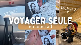 Je suis partie SEULE en INTERRAIL  budget conseils trajet avantages [upl. by Lal]