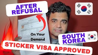 South Korea 🇰🇷 tourist visa approved Today after Refusal  South Korea refusal case Visa approved [upl. by Nwad]