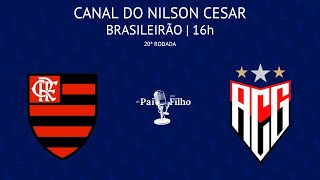 FLAMENGO x ATLÉTICO GOIANIENSE AO VIVO  BRASILEIRÃO  20ª RODADA  28072024 [upl. by Ahseken]