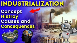 The Concept History Causes and Consequences of Industrialization  Industrial Economics Explained [upl. by Peterus]