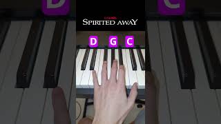 Spirited Away One Summers Day  Piano Tutorial [upl. by Shaeffer]