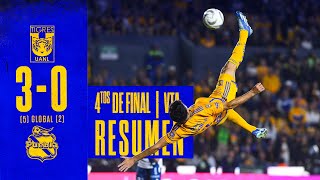 📹 El Resumen  Tigres 3  0 Puebla  Cuartos de Final Vuelta  Apertura 2023 [upl. by Mamoun343]