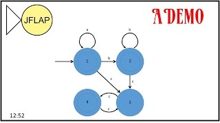 A JFLAP Demo [upl. by Broddy805]