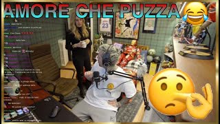 CHIARA FERRAGNI FA UNA PUZZETTA IN LIVE TWITCH Divertente [upl. by Cirdnek]