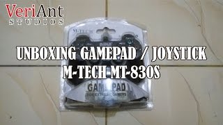 Unboxing Gamepad  Joystick  Stik PC MTECH MT830S [upl. by Rimisac614]