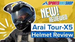 Arai TourX5 helmet review  longawaited adventure lid tested [upl. by Amado565]